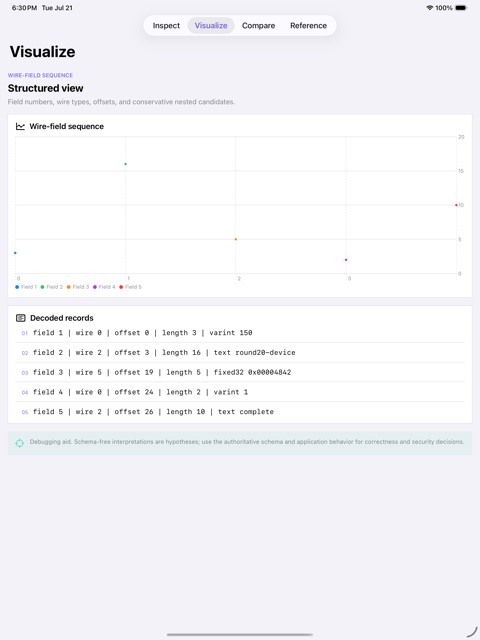 Protostripe: Wire Decoder screenshot 4