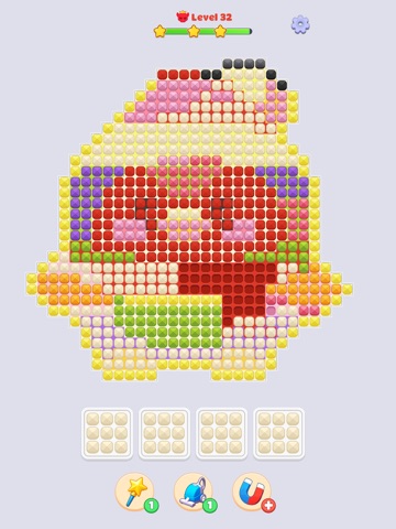 Screw Pixel - Jewel Color Sort iPad screenshot