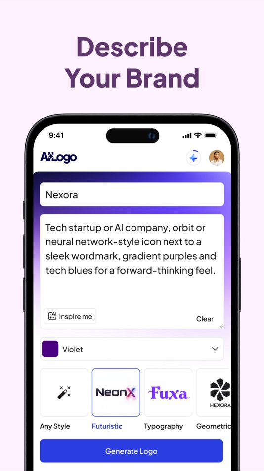 #3. Fluer AI Logo Maker (iOS) 由: Fluer