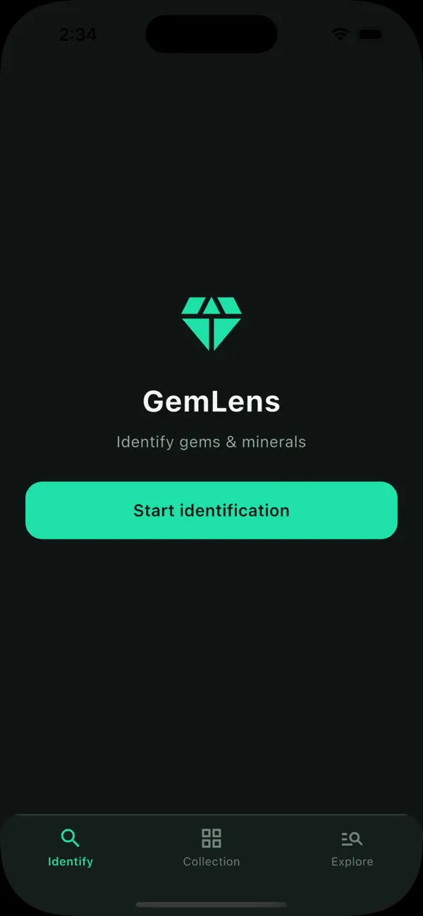 Screenshot #1 pour GemLens : identifier une gemme