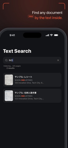 oScan - Scanner, PDF & Search Screenshot 4 of 5