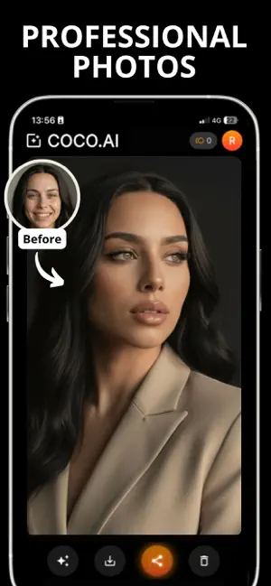 CocoAI: Aesthetic Photo Editor screenshot 2