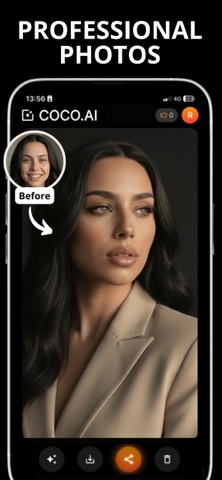 CocoAI: Aesthetic Photo Editor screenshot