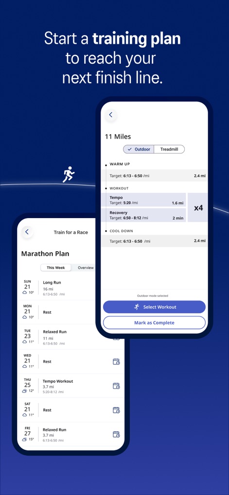 ASICS Runkeeper—Run Tracker - Structured Training Plans