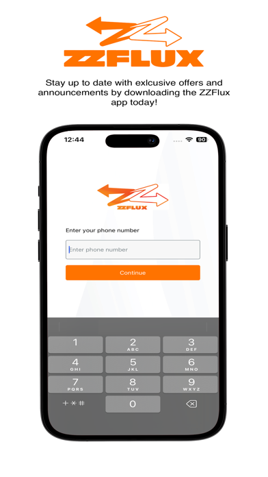 ZZFLUX iPhone screenshot 1 - Medical app