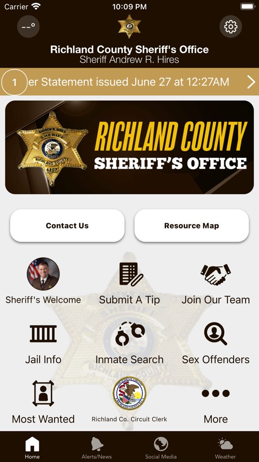 #1. Richland Co. Sheriff's Office (iOS) Podle: Richland County Sheriff's Office