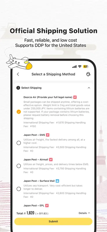 Doorzo – Buy & Bid from Japan screenshot 6 of 8