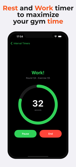 Workout Timer: HIIT Coach Screenshot 3 of 6