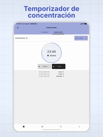 HelloHabit - Habit Tracker iPad screenshot 6