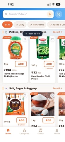 groceri: groceries & more screenshot