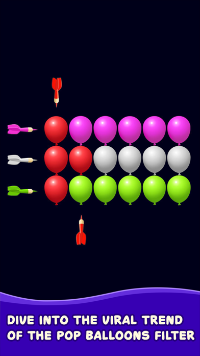 Pop Balloons Puzzle Screenshot