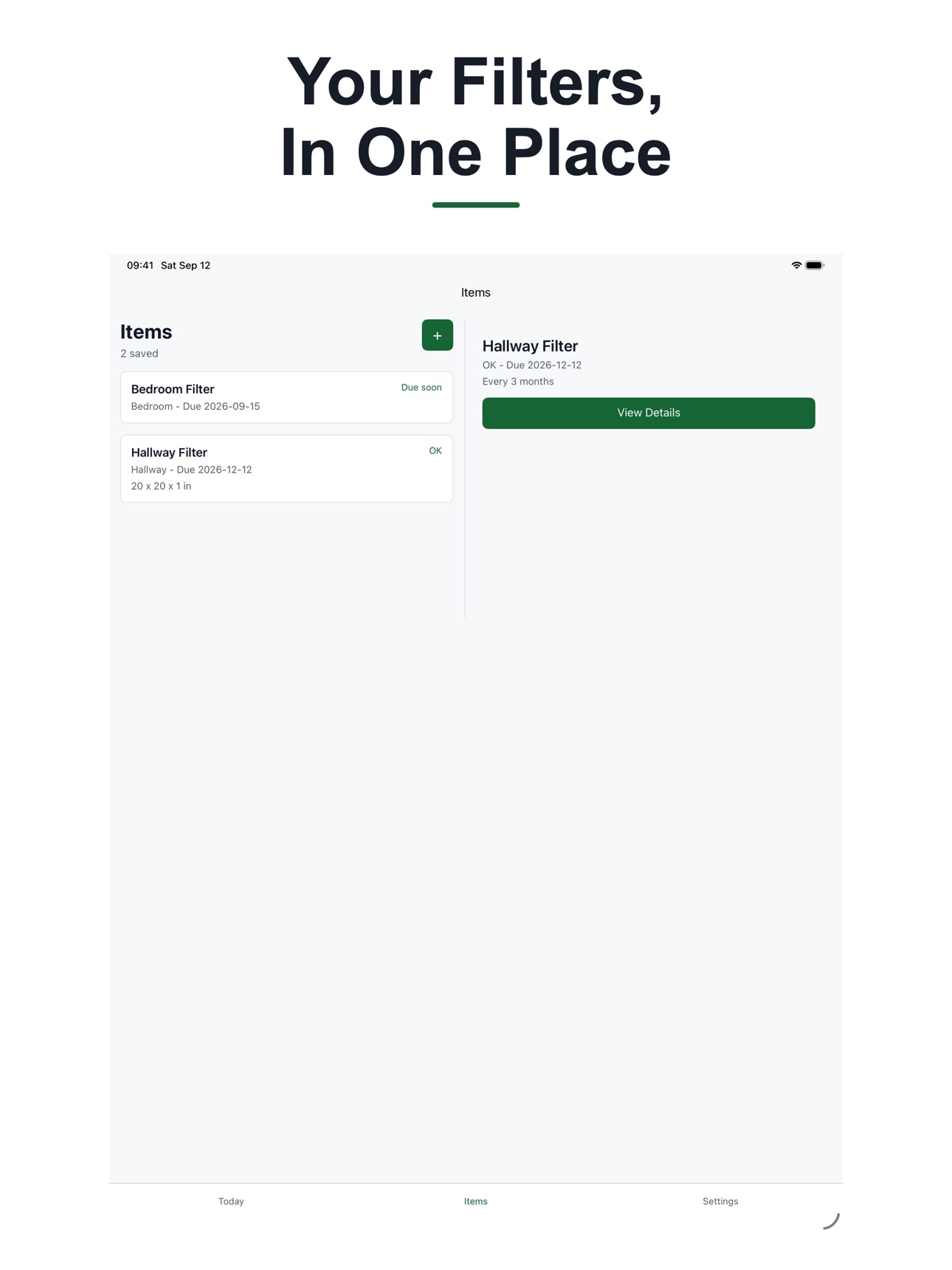 Screenshot 10 of Home Filter Reminder