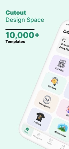 Cutout-Design Space for Cricut iPhone screenshot