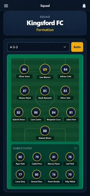 eDirector™ Football Manager 26 screenshot 3
