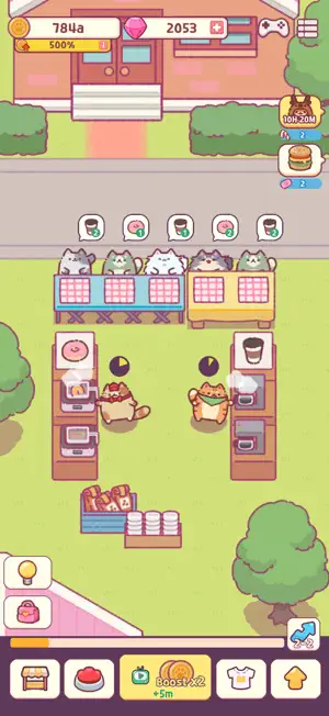 Cat Snack Bar: Food Games screenshot 4