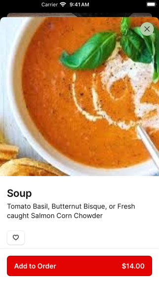 App screenshot