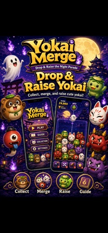 Yokai Merge - Drop & Evolve Screenshot 3 of 3