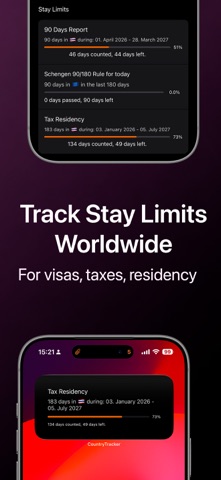 Country Days Tracker screenshot 4