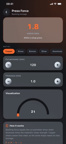 Metalsmith Studio iPhone screenshot