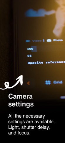 OverCam – Photo Overlay Camera iPhone screenshot