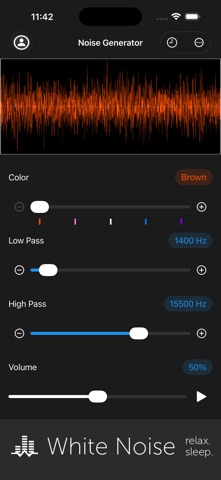 Noise Generator: Full Spectrum screenshot