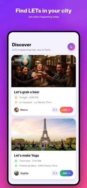 LETS.app screenshot 3