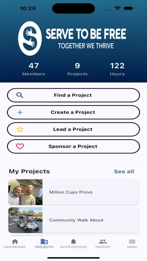Serve to be Free screenshot 1