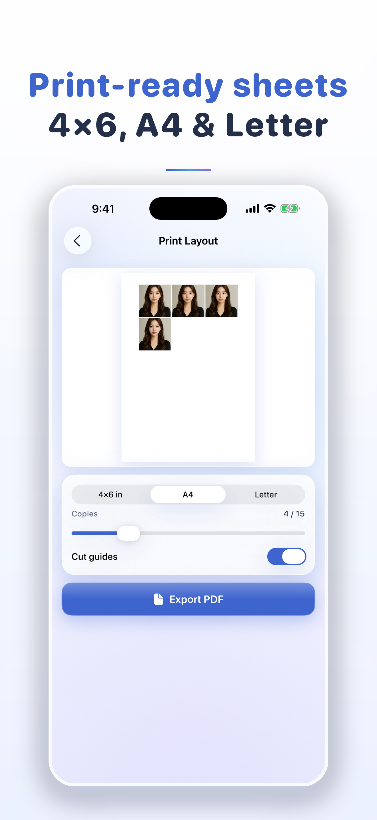 Snapport: Passport & ID Photos screenshot 9