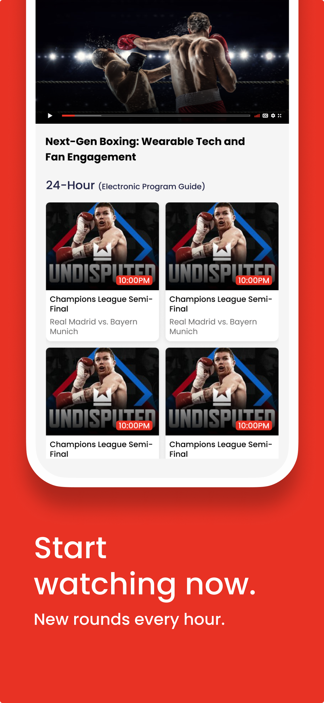 RingSide Network screenshot 4
