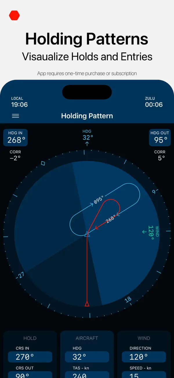 Screenshot #2 pour E6B Aviation Calculator - FLT9