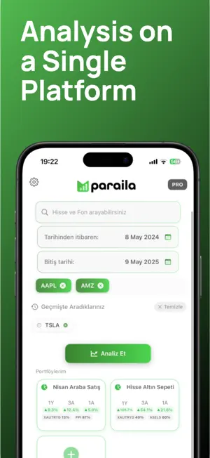 Paraila: Stock & Fund Tracker screenshot 1
