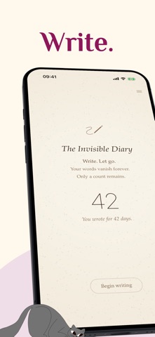 Invisible Diary – Mindfulness Screenshot 1 of 6