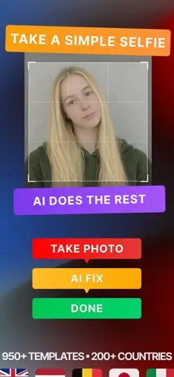 UK Passport Photo · ID Maker iPhone Ekran Görüntüsü 2