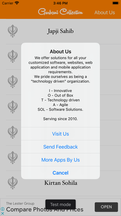 Gurbani Collection Screenshot