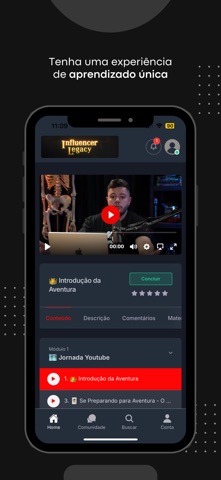 Influencer LEGACY screenshot