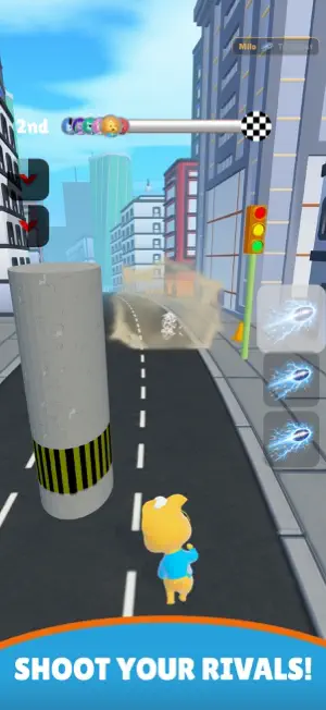 Paty Path: Cat Parkour Runner screenshot 2