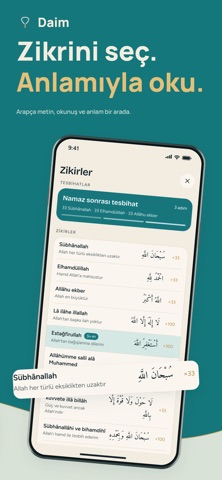Dâim – Zikirmatik & Tesbih screenshot 2