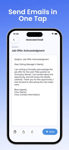 AI Email Generator: Writer Screenshot 2 of 6