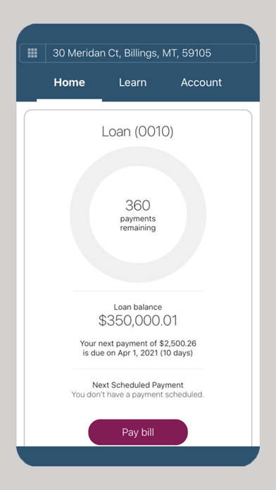 Calcon Mutual Mortgage iPhone screenshot 2 - Finance app