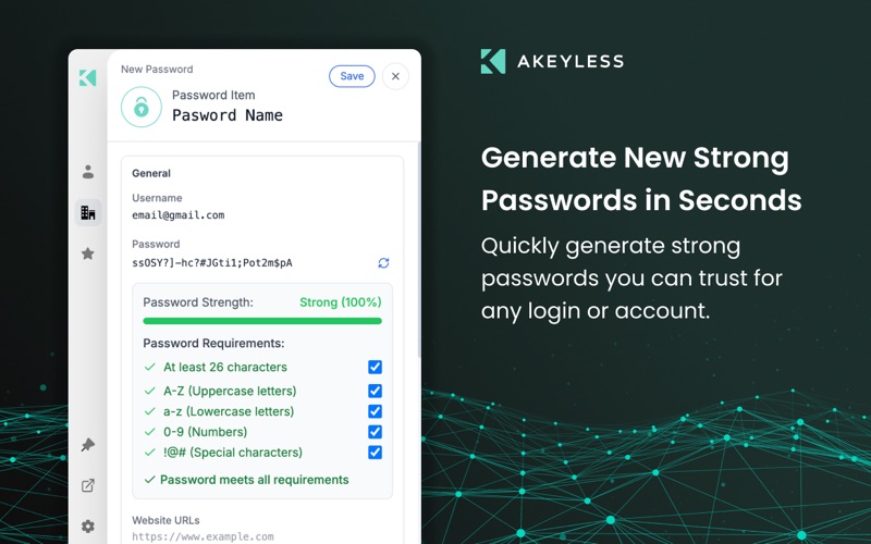 Akeyless Password Manager 2.0 screenshot