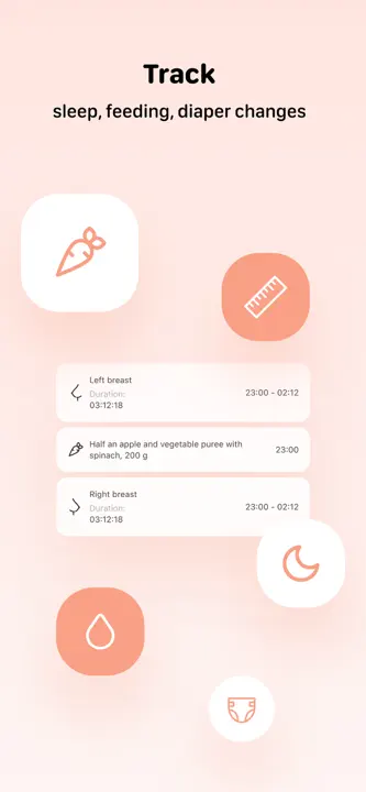 Baby Milestone Tracker Sprouty: Screenshot 3 von 9