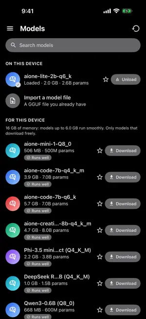 Aione Ai screenshot 2