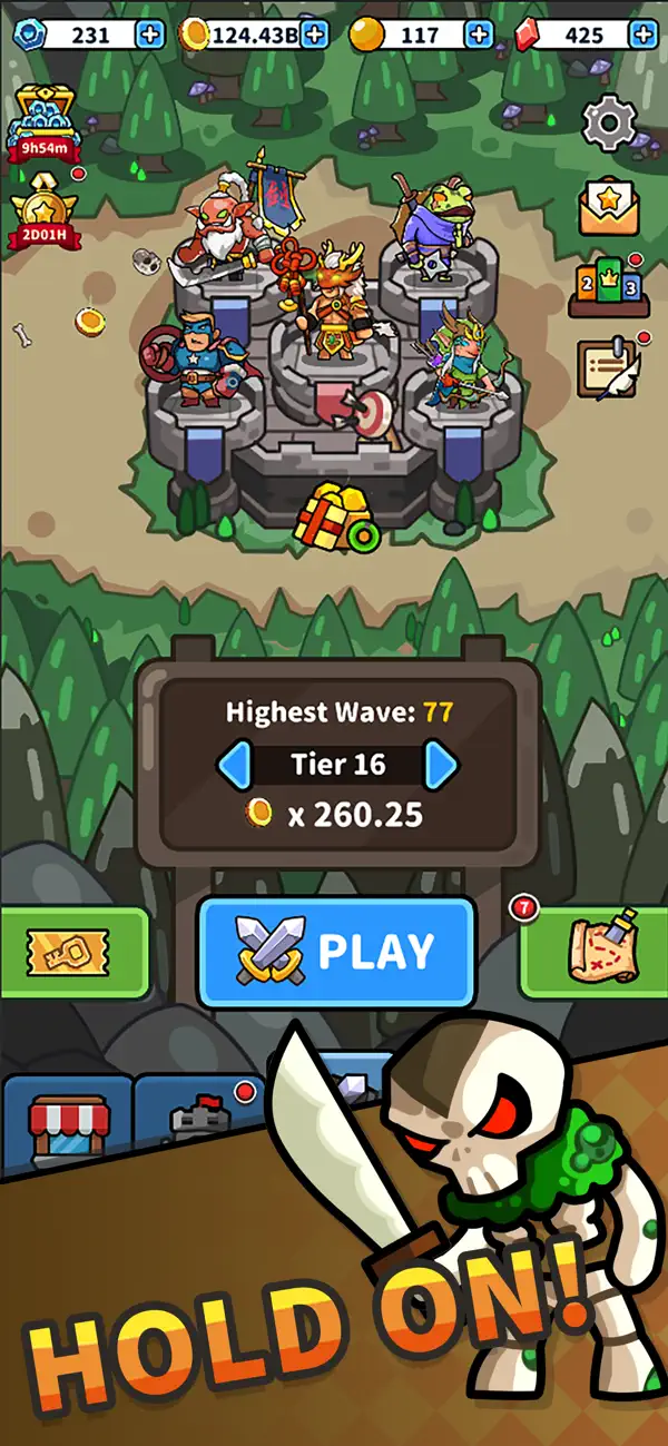 Rush Defense2 Hack screenshot 9 - game app interface