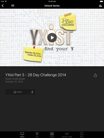 Word of Faith iPad screenshot