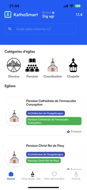 KathoSmart - Eglise en 1 clic screenshot 1