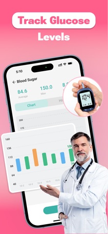 Blood Pressure | Sugar Tracker screenshot