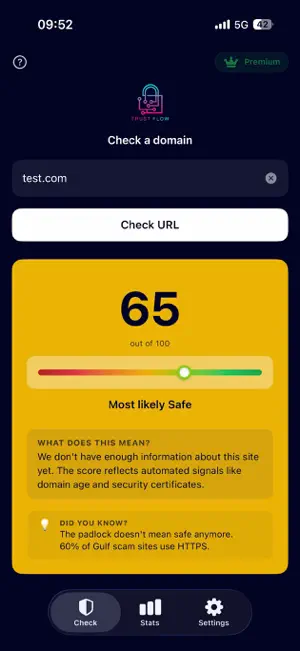 TrustFlow: Scam Site Detector screenshot 4