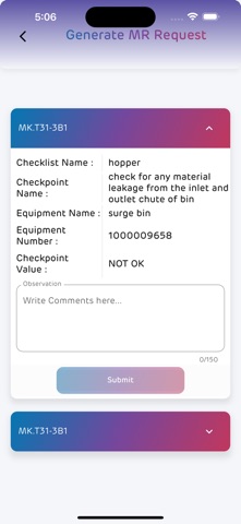 WeCare Adani iPhone screenshot