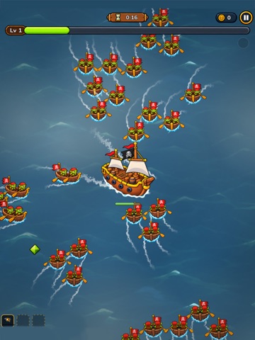 Pirates!: Survivor game iPad screenshot