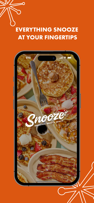 Snooze A.M. Eatery Mobile App Screenshot 1 of 7